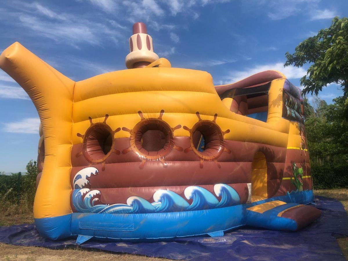 Camping Paradis Family Les Rives De L'Herault ジニャック エクステリア 写真