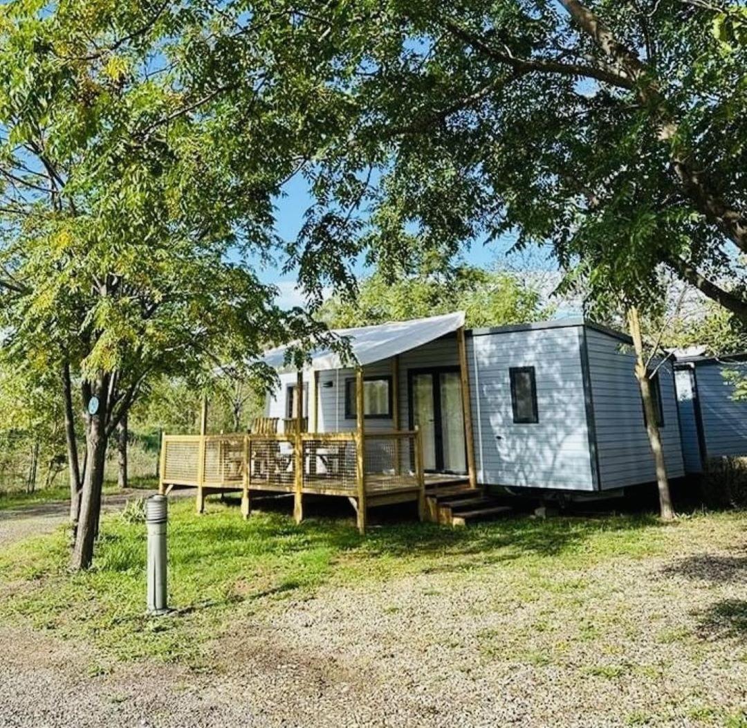 Camping Paradis Family Les Rives De L'Herault ジニャック エクステリア 写真